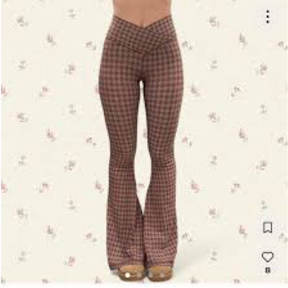 aerie Pants - Aerie OFFLINE High Waisted Crossover Super Flare Legging